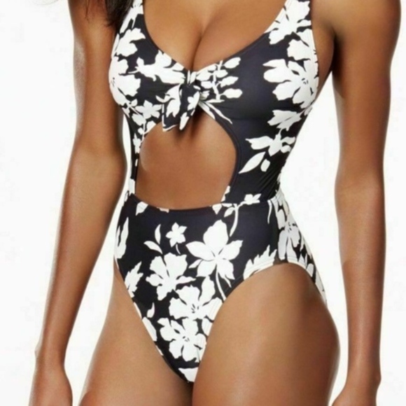 MICHAEL MICHAEL KORS SIZE 10 ONE PIECE FLORAL - Picture 3 of 6